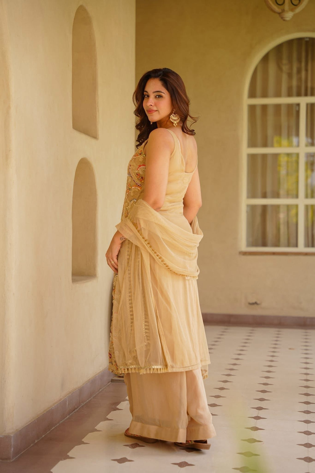 AMODINI WEDDING WEAR KURTA SET
