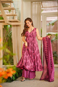 TAPASYA PINK ANGRAKHA COTTON SUIT SET