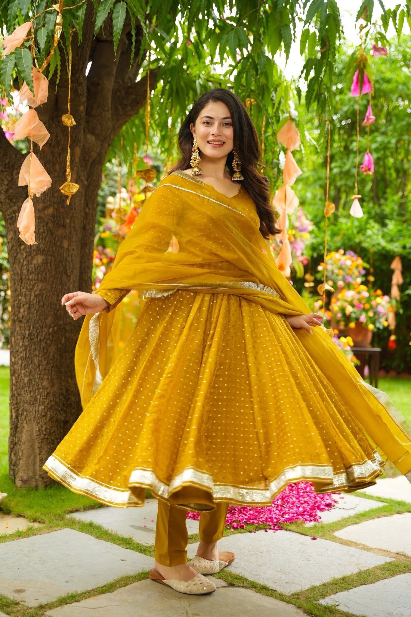 ZESTA MUSTARD SUIT SET