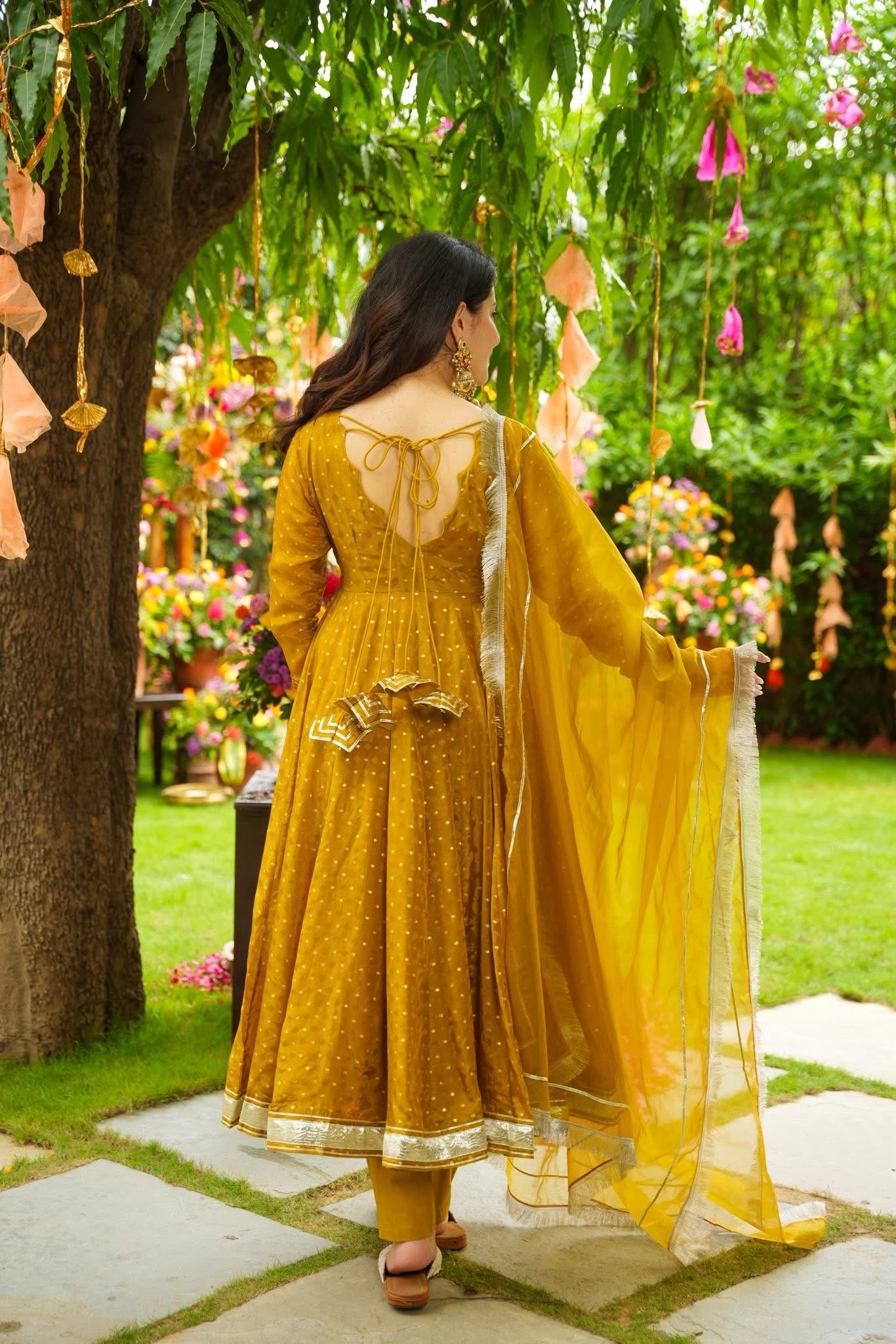 ZESTA MUSTARD SUIT SET