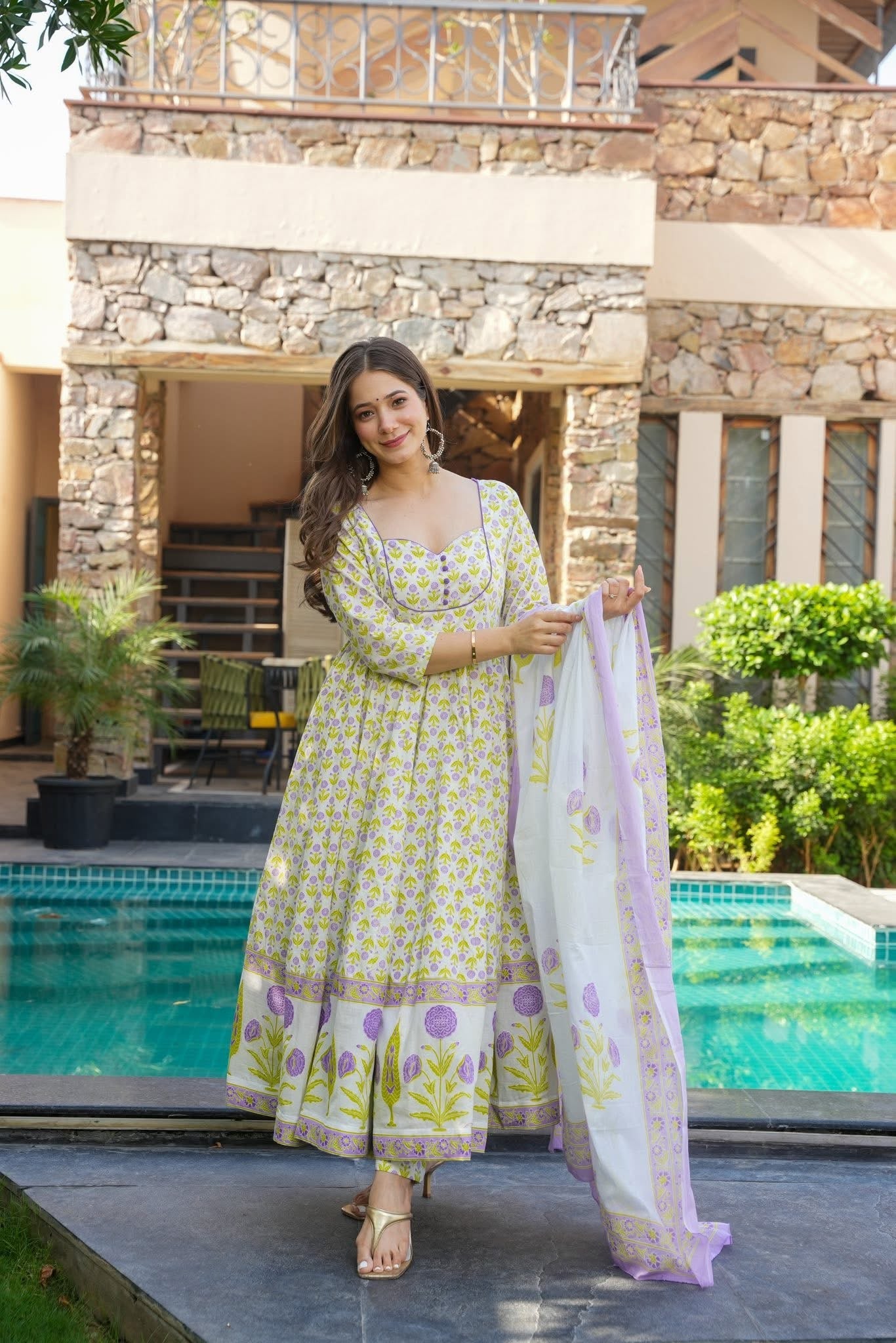 ZARIYA COTTON SUIT SET
