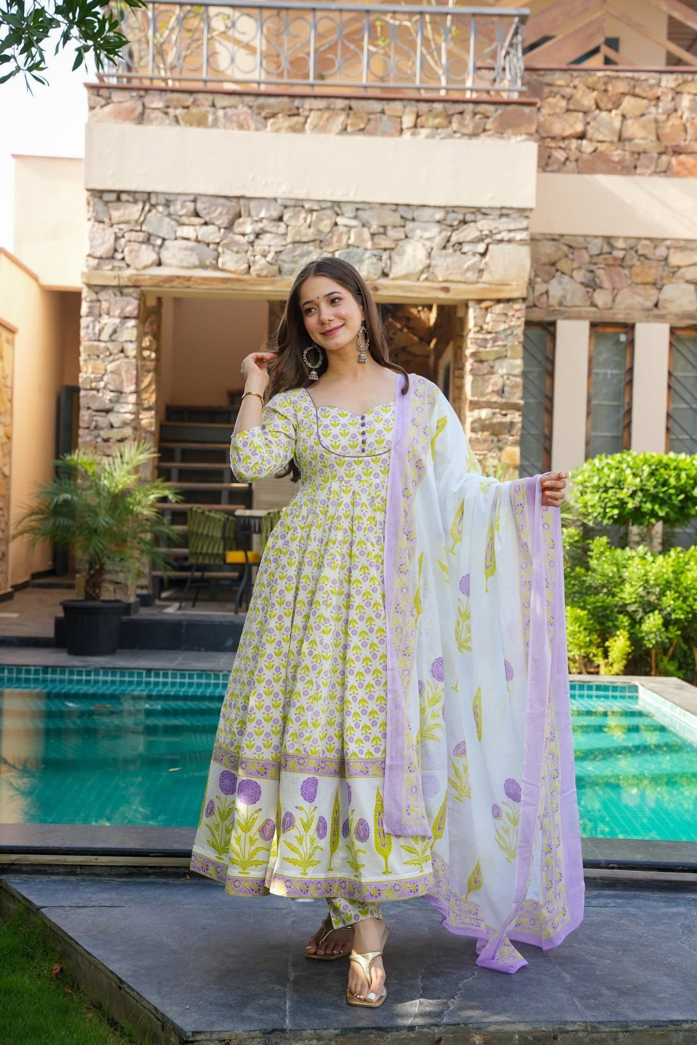 ZARIYA COTTON SUIT SET