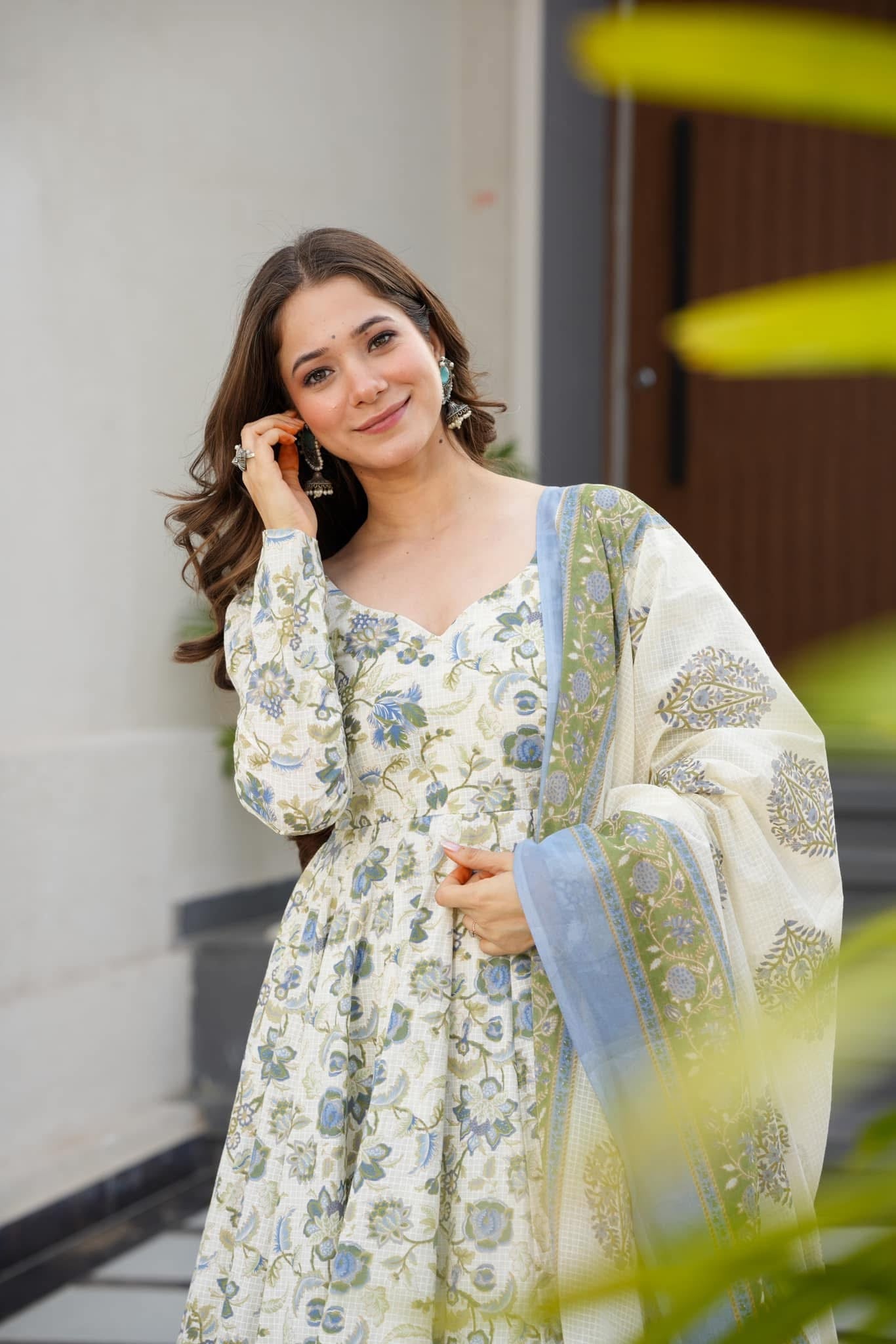 SOFT BLOOM COTTON SUIT SET