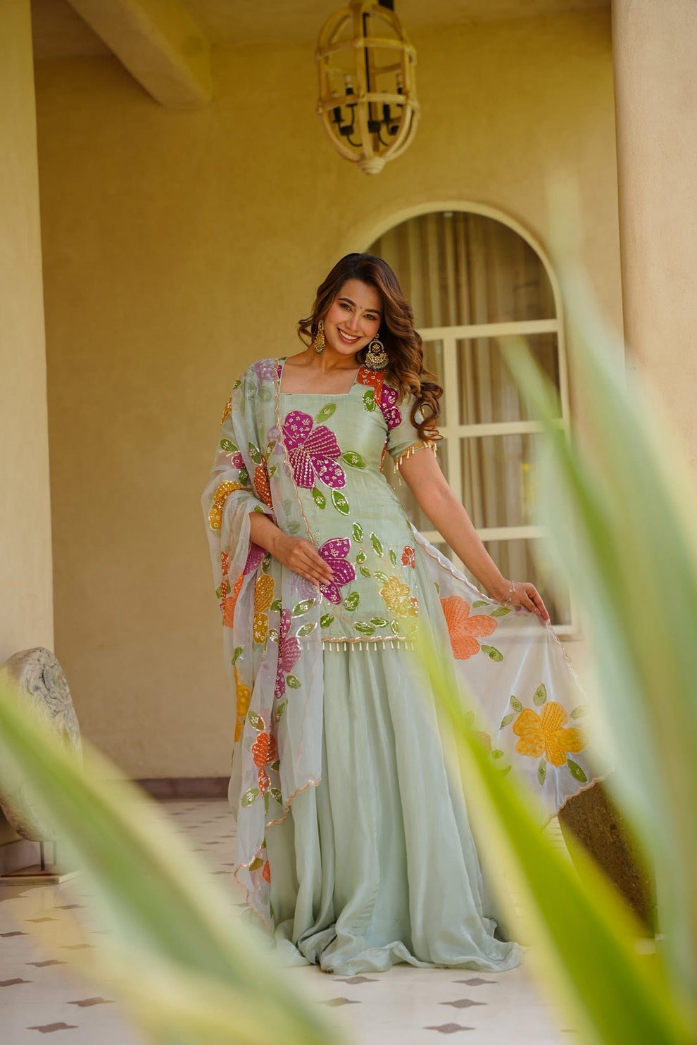 Samyukshaa Heavy Embroidered Kurta Set