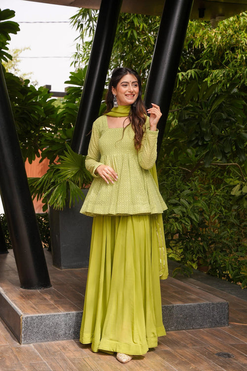 Aaria Leaf Suit Set