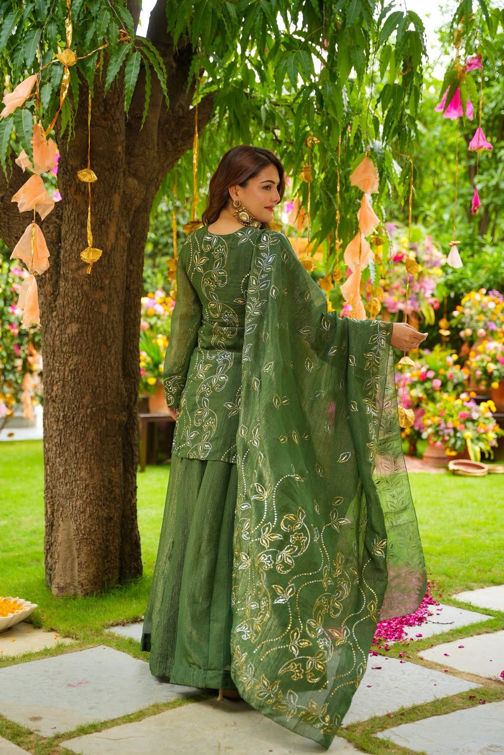 Moss Grace Kurta Set