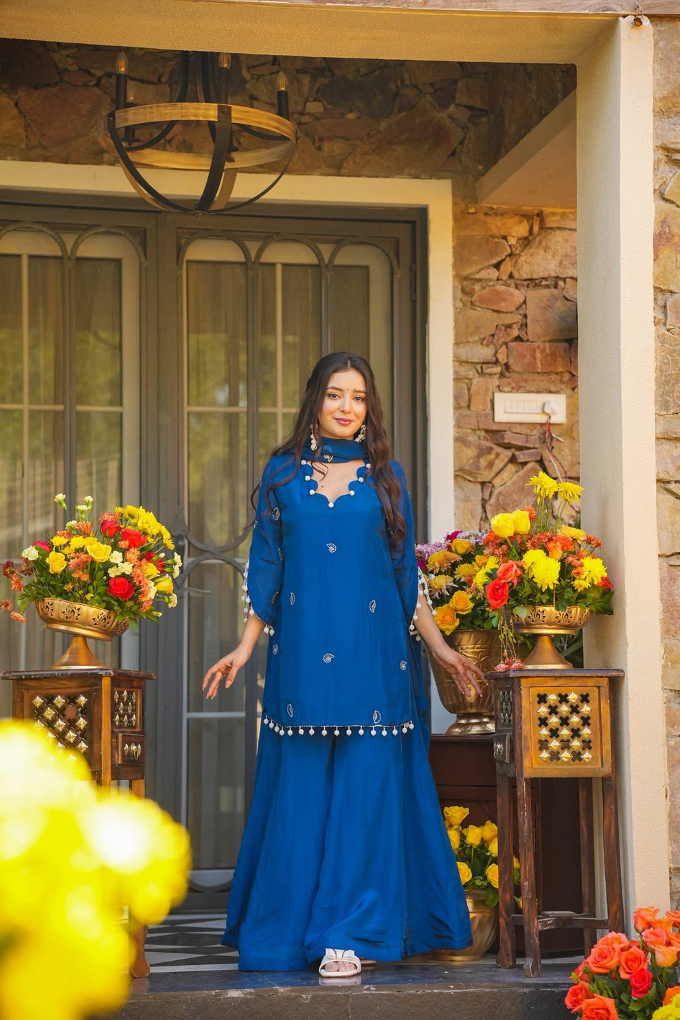 Neelanshika Wedding Wear Kurta Set