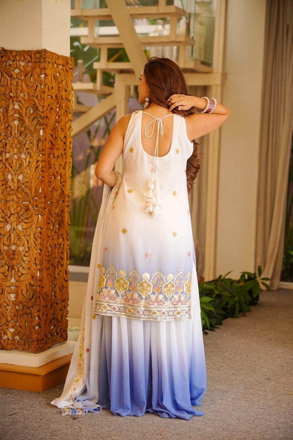 Farahnaaz Heavy Wedding Wear Kurta Set